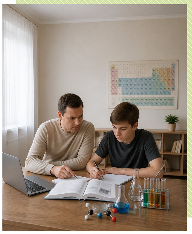 Репетитор по химии 8 класс в Лобне по цене от 1239 р. | Репетитор-Лбн